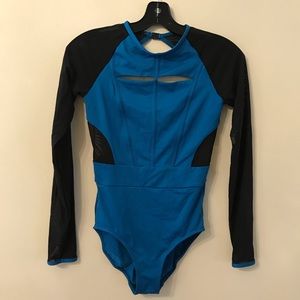 J+L Open Back Mesh Bodysuit